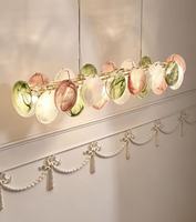Lustre de plafond coloré postmoderne, design italien, luxe léger pour salon, chambre à coucher, lustre personnalisable
