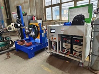 Máquina de soldadura TIG automática de costura circular para tubos, tanques, flanges y cajas de acero, con operación continua 24/7
