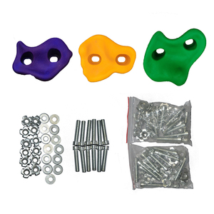 DIY durable accessories kids rock wall climbing hand holds
