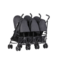 Système de voyage intelligent pour bébés, poussette tricycle pour nouveau-né 3