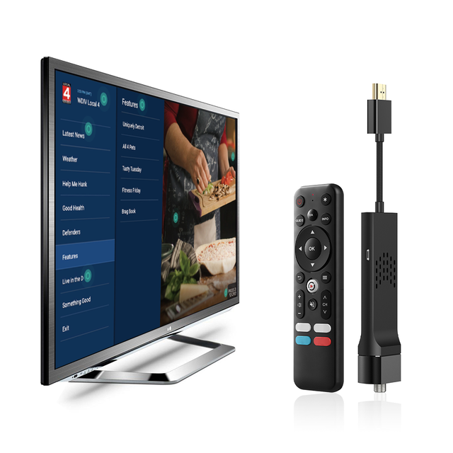 Android11smart Tv Box Free to air Live Stream 4k 60fps Atsc3.0 Wifi Fta ATSC Decoder Wifi air Tv
