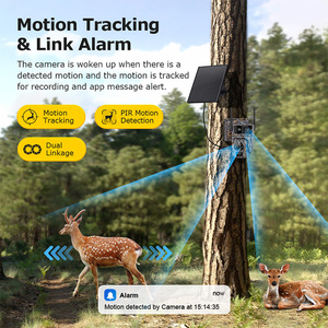 WERYSAFESAFE8MP 20x Kamuflajlı Av Kamerası 4G Wifi İzleme Açık Hava IP Ağ Güneş Enerjili Pil Avlanma Yaban Hayatı İzleme Kamerası - Product Image 5