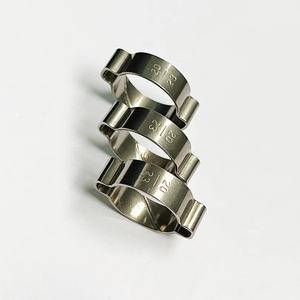 Pince pour tuyaux à <span class=keywords><strong>double</strong></span> <span class=keywords><strong>oreille</strong></span>, ceinture en acier au carbone - Product Image 6