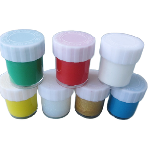 EABOR DIY 6 colores 20ml agua Color Tampera juego de pintura para actividades artísticas escolares uso en lienzo papel de cerámica - Product Image 2