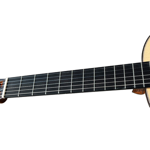 Aiersi Yulong Guo Nomex doppia superiore Ziricote chitarra da concerto con retro arcuato, porta singola sul lato - Product Image 6