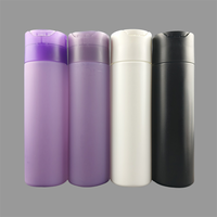 Flacon de lotion cosmétique en plastique de 100 ml, flacon en HDPE, flacon de shampooing, flacon de soin de la peau à toucher doux, flacon de lotion à presser, emballage de lotion