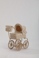 Poussette de luxe pour poupée avec grandes roues, style classique, nouvelle arrivée, jouet pour enfant, très populaire, adorable poussette pour poupée bébé