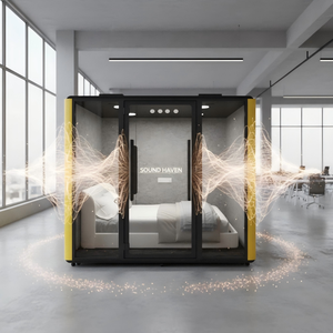 Cabine Acústica Multifuncional Silenciosa de Aço Personalizável à Venda Direta de Fábrica - Product Image 1