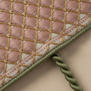 Adorno Colgante Bordado con Espejo Trasero, Colgante de Pared de Tela Personalizado con Cordón para Regalo - Product Image 5