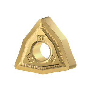 Plaquette de tournage KENNAMETAL WNMG-MS Kenloc Trigon 80 °   Géométrie négative pour les alliages d'acier inoxydable haute température - Product Image 2