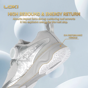 Chaussures <span class=keywords><strong>de</strong></span> <span class=keywords><strong>tennis</strong></span> <span class=keywords><strong>de</strong></span> <span class=keywords><strong>table</strong></span> légères RXTON 5 avec plaque en carbone intégrée, amortissantes, tige en maille respirante et système <span class=keywords><strong>de</strong></span> laçage rapide Twist-Knob - Product Image 2