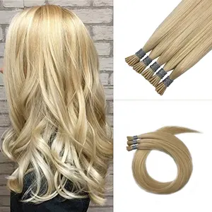 Top Quality I Tip For Human Hair Extension Keratin Bond Hair Blonde 1g Per Strand I Tip Hair