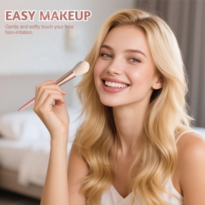 Ensemble de pinceaux de maquillage rose BS-MALL, 14 pièces, pinceaux personnalisés avec logo, ensemble cosmétique, cadeau pour femmes et filles, <span class=keywords><strong>kit</strong></span> de pinceaux de maquillage pour le visage - Product Image 6