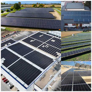 Módulos de Panel Solar de Alta Calidad de 565W 585W, Silicio Monocristalino, Vidrio Simple, Tipo N/P, Marco Plateado de 30-30 y 15 - Product Image 3