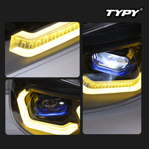 Luces LED de circulación diurna con intermitentes luminosos para el conjunto de faros delanteros del BMW Serie 3 2005-2012 (E90) - Product Image 2