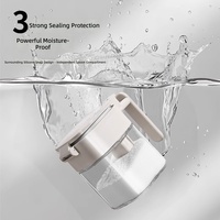 Bocaux à épices de cuisine, bouteilles d'assaisonnement domestiques, boîte de rangement hermétique anti-humidité pour épices, salière, cumin, en verre, design moderne