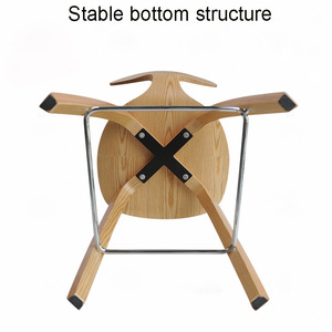 Sillas de Comedor de Diseño Moderno, Estilo Escandinavo, Madera de Nogal, Chapa de Madera Curvada, Modelo Norman Cherner - Product Image 6