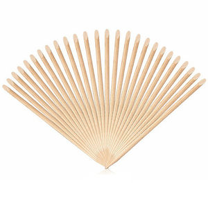 Bâton de bois jetable à double tête orange 7.5cm 11cm Poussoir de peau morte Bâtonnets de manucure pour enlever les cuticules des ongles 11cm Poussoir de cuticules - Product Image 3