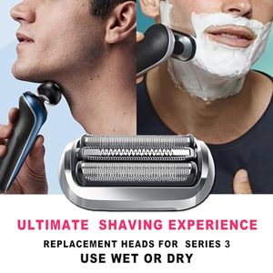 Mới cho <span class=keywords><strong>Braun</strong></span> loạt <span class=keywords><strong>7</strong></span> 74S Máy cạo râu điện thay thế đầu Cartridge lưỡi thép không gỉ Tương thích với 7120S 7125S 7127cs - Product Image 2