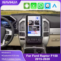 Navihua 14.5 ''Android écran tactile GPS Navigation Auto Stéréo Multimédia Lecteur Vidéo Autoradio pour Ford F150 Raptor 2015-2020