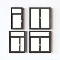 Sistema de Ventanas Abatibles de Aluminio a Medida con Puertas, Ventanas de Piso a Techo, Insonorizadas, con Alta Transmitancia de Luz