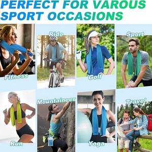 <span class=keywords><strong>Asciugamani</strong></span> Sportivi in Microfibra 100% Assorbenti, Rinfrescanti e Durevoli per Palestra, Fitness e Allenamento - Product Image 4