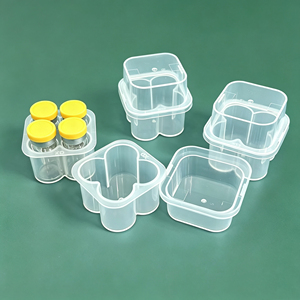 SUNSHING Caja de Plástico para Viales de Vacuna de 3 ml, Estuche para Botellas Cillin, Soporte para Viales de Insulina de 5 ml, Caja Transparente para Botellas de Polvo Liofilizado de 10 ml - Product Image 4