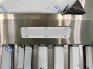 Hotte de cuisine compacte 34 pouces 900 CFM à 3 vitesses, moteur silencieux, conduit de cheminée, arrêt temporisé, commande tactile en acier inoxydable - Product Image 6