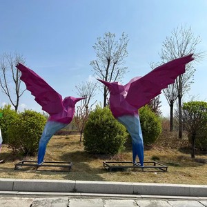 Sculture Moderne in <span class=keywords><strong>Acciaio</strong></span> Inossidabile, <span class=keywords><strong>Aquila</strong></span> Artificiale da Esterno, Ornamenti per Giardini e Parchi - Product Image 4
