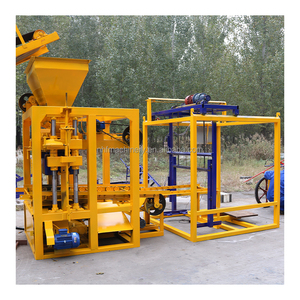 Stampi per Blocchi di Cemento QT4-26 Macchina Semi-Automatica per la Produzione di Mattoni Stampi per Mattoni Forati e Blocchi di Pavimentazione in Cemento in Vendita - Product Image 3