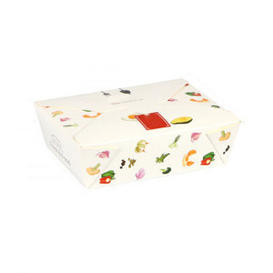 China Manufacturer Bulk Price Takeaway Food Box Easy Green Salad Takeout Food Box Rice Food Box