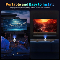 Venta al por mayor de cine en casa HY300 Pro proyector Mini portátil Full HD teléfono móvil Proyector 4K Android 12 Video Smart Tv proyectores