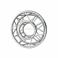 Structure de scène circulaire en aluminium pour éclairage de scène, structure de scène pour concerts en plein air et en intérieur, vente