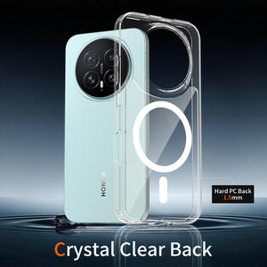 <span class=keywords><strong>Coque</strong></span> transparente <span class=keywords><strong>Honor</strong></span> Magic 8 en gros d'usine avec protection anti-rayures et anti-jaunissement, <span class=keywords><strong>coque</strong></span> arrière magnétique transparente pour téléphone portable - Product Image 4