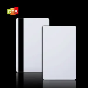 Custom Printable Blank Magnetic Stripe Card Wholesale Blank Stripe Smart NFC Card Credit Card Size