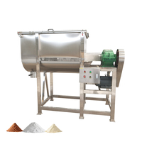 Mélangeur à poudre durable de 150 L pour la préparation d'épices et d'arômes, mélangeur horizontal à double ruban, prix usine