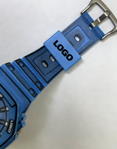 Montre en acier inoxydable massif à quartz pour homme, boîtier octogonal, montre-bracelet de style business, cadran arabe, personnalisation de votre logo - Product Image 3