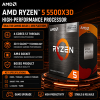 Pasokan Massal Baru untuk CPU Server Berkinerja Tinggi 5500X3D 6 Core 12 Thread Cocok untuk Semua Motherboard AM4