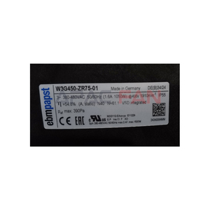 พัดลมไฟฟ้า EC ประสิทธิภาพสูง Ebm- W3G450-ZR75-01 ประหยัดพลังงานอัจฉริยะ ระบบระบายอากาศอุตสาหกรรม HVAC แบบ OEM - Product Image 2