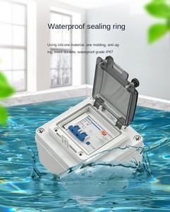 Caja de interruptor de aire de plástico caja de distribución eléctrica impermeable carcasa a prueba de polvo con terminal de conexión - Product Image 6