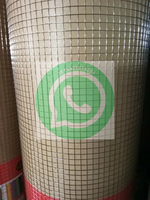 Rouleau de treillis métallique en PVC Yuking / Treillis métallique soudé revêtu de plastique / Couleur argentée galvanisé à chaud 30 m de longueur 0,05-2 m de largeur
