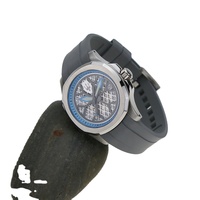 Hochwertiges Uhrenarmband mit massiver Schnalle, 20 mm, aus FKM-Kautschuk, Naturfarben