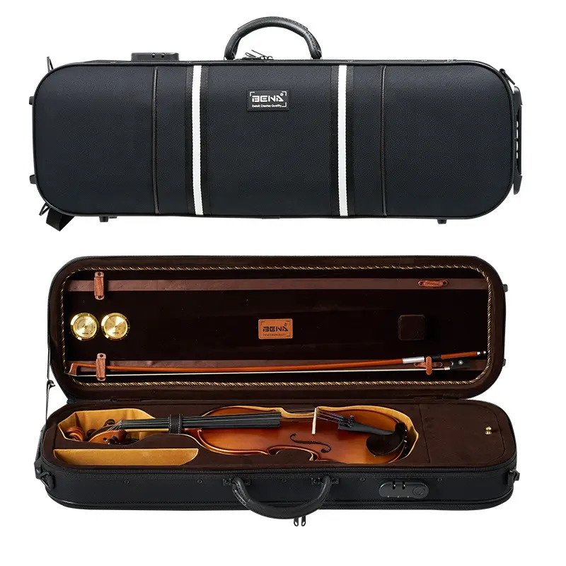 high 4/4 Lightweight shockproof portable waterproof oxford violin case for Violin