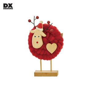 ขอ<span class=keywords><strong>ง</strong></span>ตกแต่งคริสต์มาสไม้ทำมือแบบ OEM พร้อมพู่ถัก <span class=keywords><strong>ง</strong></span>านฝีมือสำหรับตกแต่<span class=keywords><strong>ง</strong></span>บ้าน ขายดีสำหรับส่งออก - Product Image 5