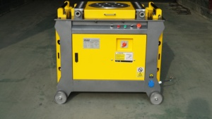 Machine automatique de cintrage d'étriers de construction, plieuse de roulements de moteur GW55 pour barres d'acier - Product Image 3