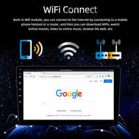 9 pouces écran tactile 2 Din universel autoradio Android Radio Android lecteur de voiture accessoires intérieurs