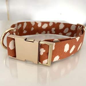 <span class=keywords><strong>Collar</strong></span> de perro mascota de estilo lujoso de nailon 100% personalizado de fábrica con hebilla de Metal, collares tácticos para perros, gatos, entrenamiento al aire libre, caminar - Product Image 2