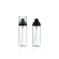 Flacon pompe à fine brume en PET à paroi épaisse de 120 ml (4 oz) avec logo personnalisé pour toner, lotion et savon liquide, avec impression sérigraphique
