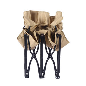 Silla Doble Plegable para Dos Personas, Ideal para Campamentos, Festivales, Conciertos, Eventos al Aire Libre y Días de Playa, con Altura Baja - Product Image 6