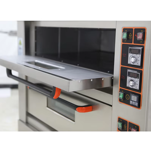 <span class=keywords><strong>Four</strong></span> à pâtisserie professionnel commercial avec garantie de 10 ans, 3 niveaux, 9 plateaux, <span class=keywords><strong>four</strong></span> à sole électrique - Product Image 2